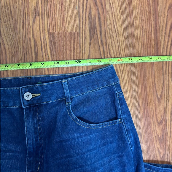 Halara high waisted adjustable hem wide leg jeans - Picture 8 of 10